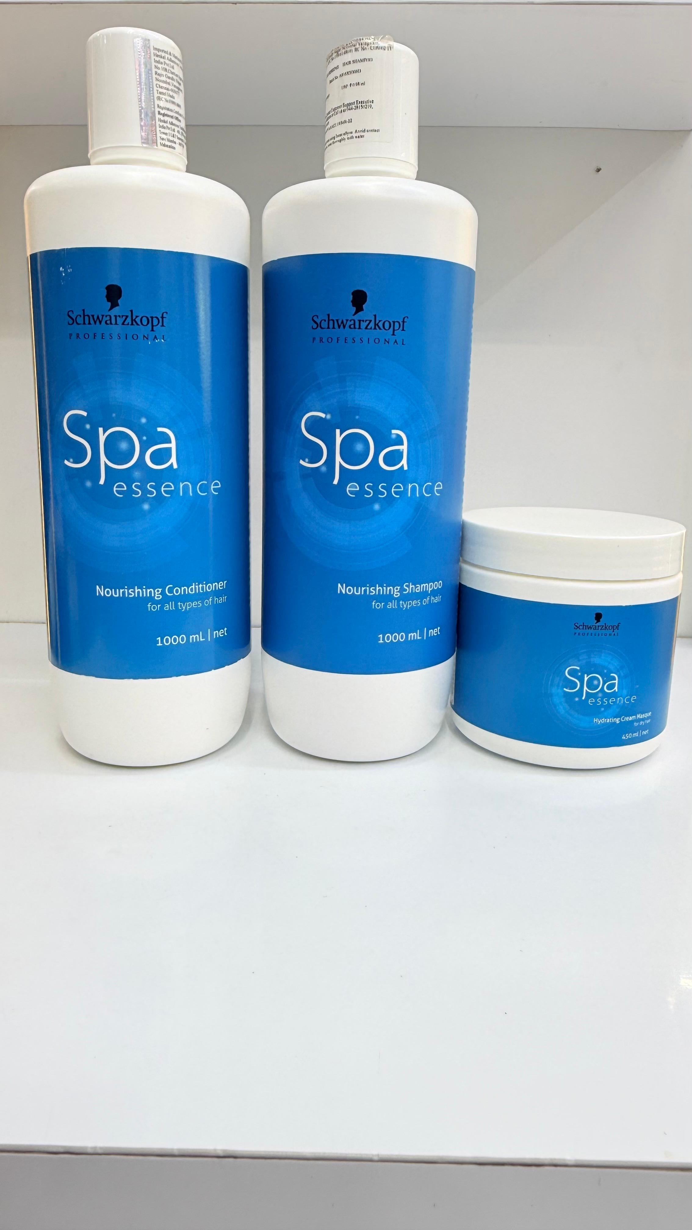 Schwarzkopf Professional Spa Essence Hair Spa Trio